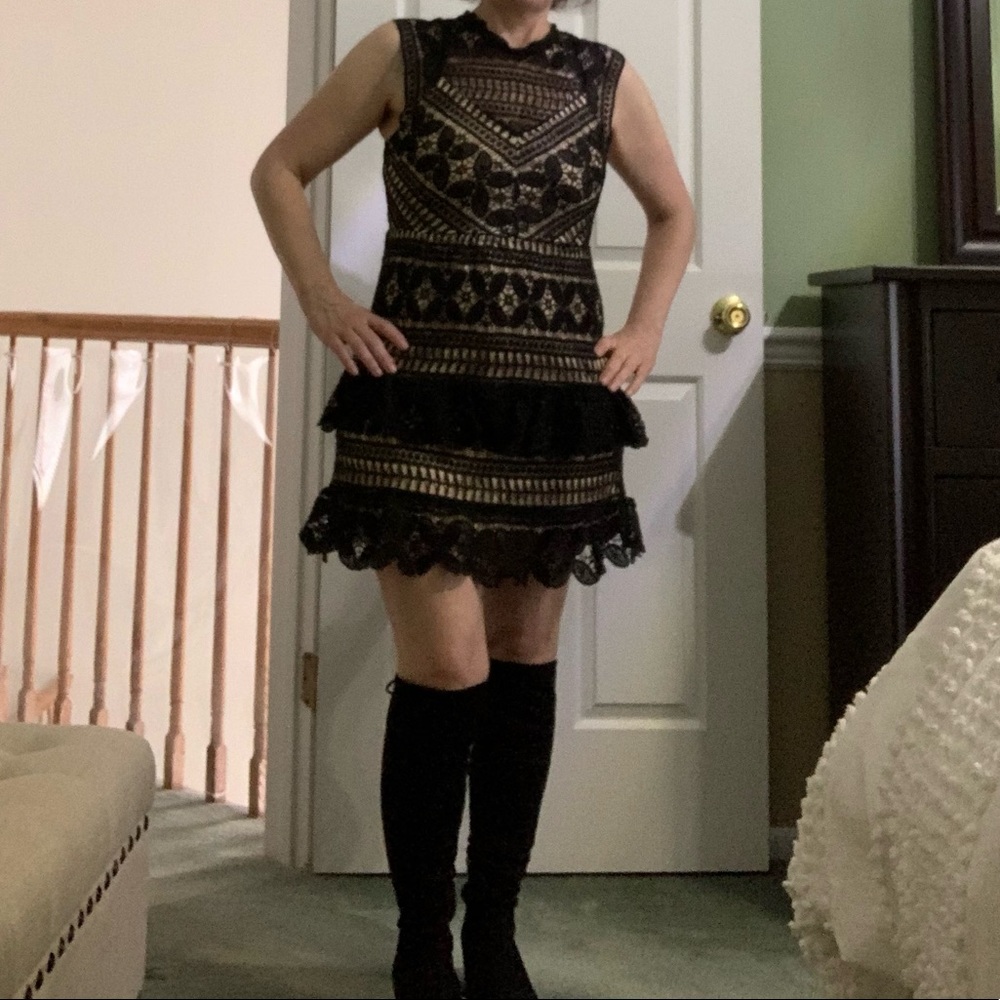 Francesca’s Collections Black Lace Dress BNWT